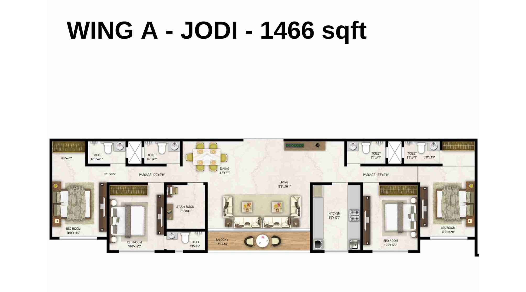 Ambit-Vista-Floor-Plan-Wing-A-Jodi-1466-sqft