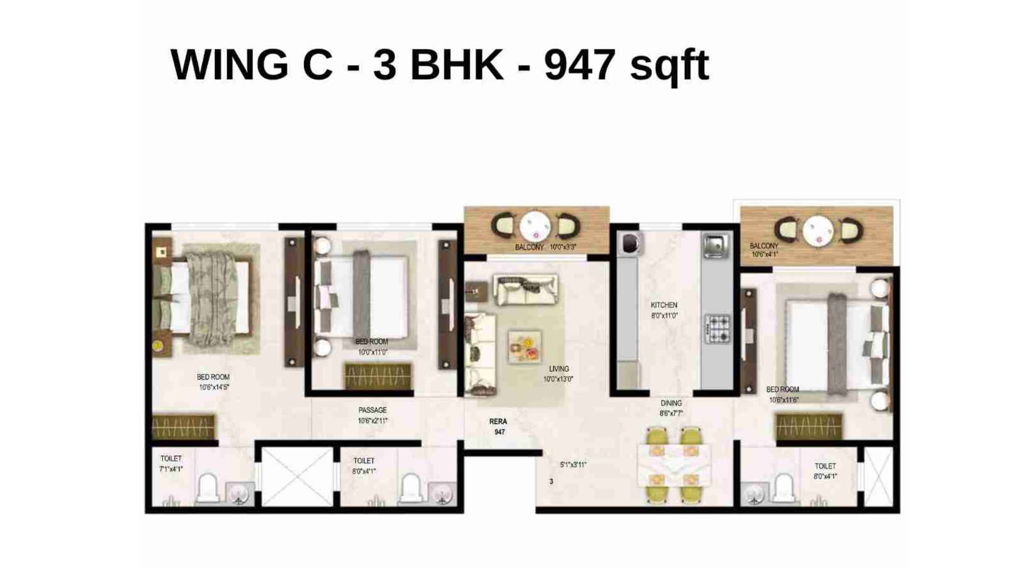 Ambit-Vista-Floor-Plan-Wing-C-3-BHK-947-sqft
